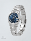 [Store Display] ROLEX Bright Blue Unisex Watch