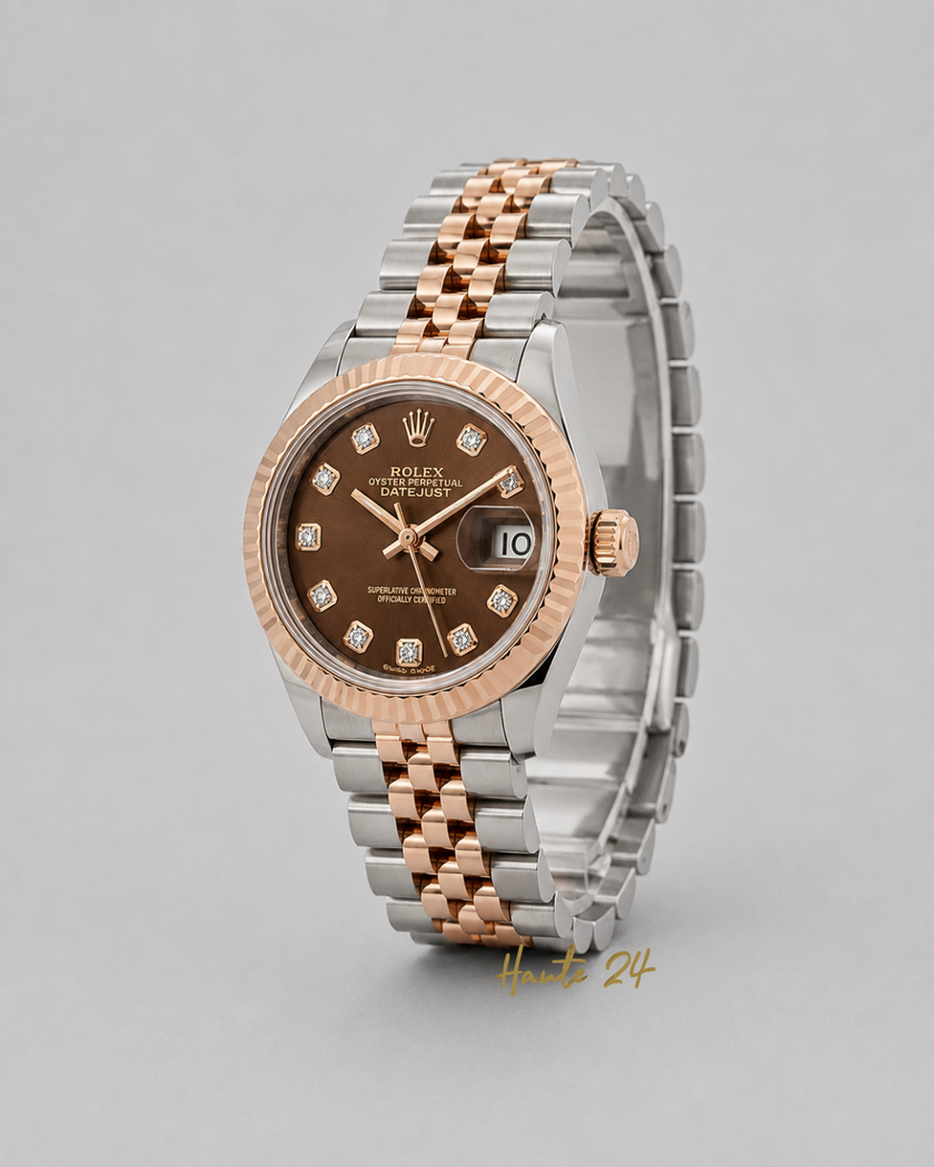 [Store Display] Rolex Datejust Diamond Chocolate Dial 28mm