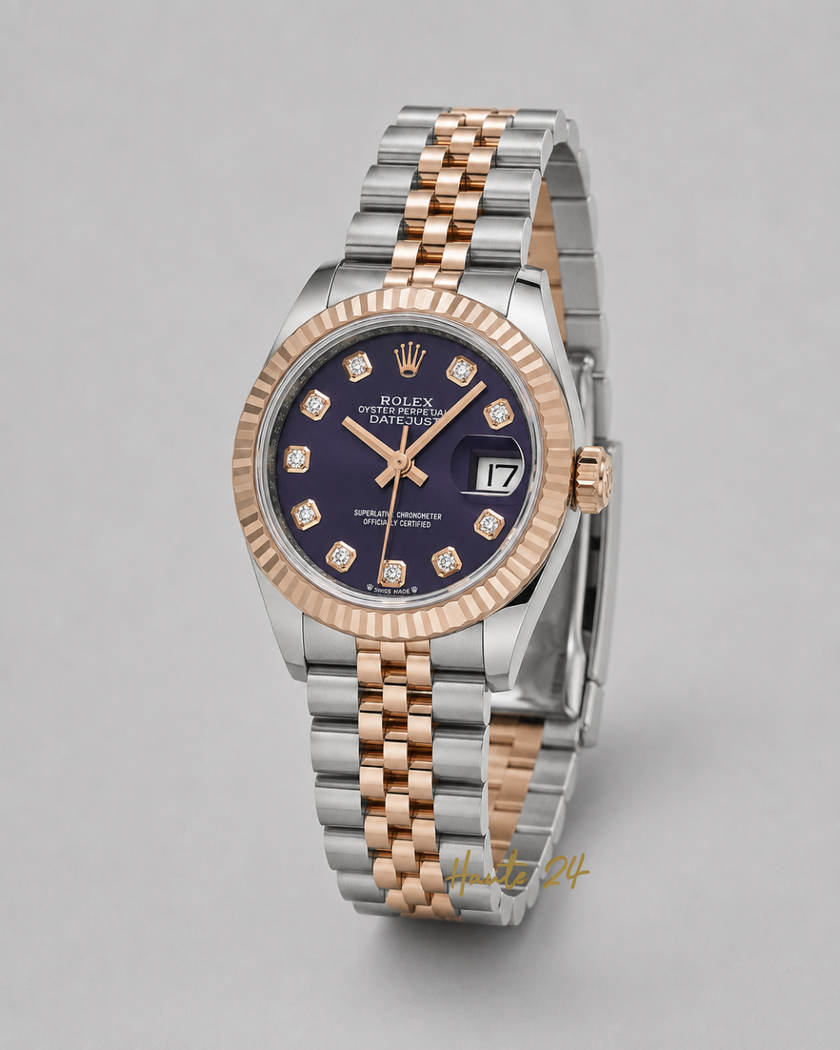 [Store Display] Rolex Datejust Purple Diamond Dial 28mm