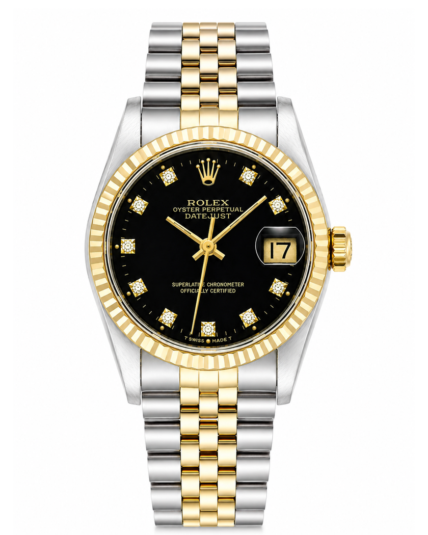 [Brand New] ROLEX Datejust Black Diamond 31MM