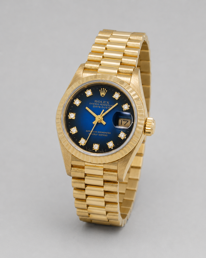 [Store Display] ROLEX Datejust 26mm Blue Gradation / Diamond