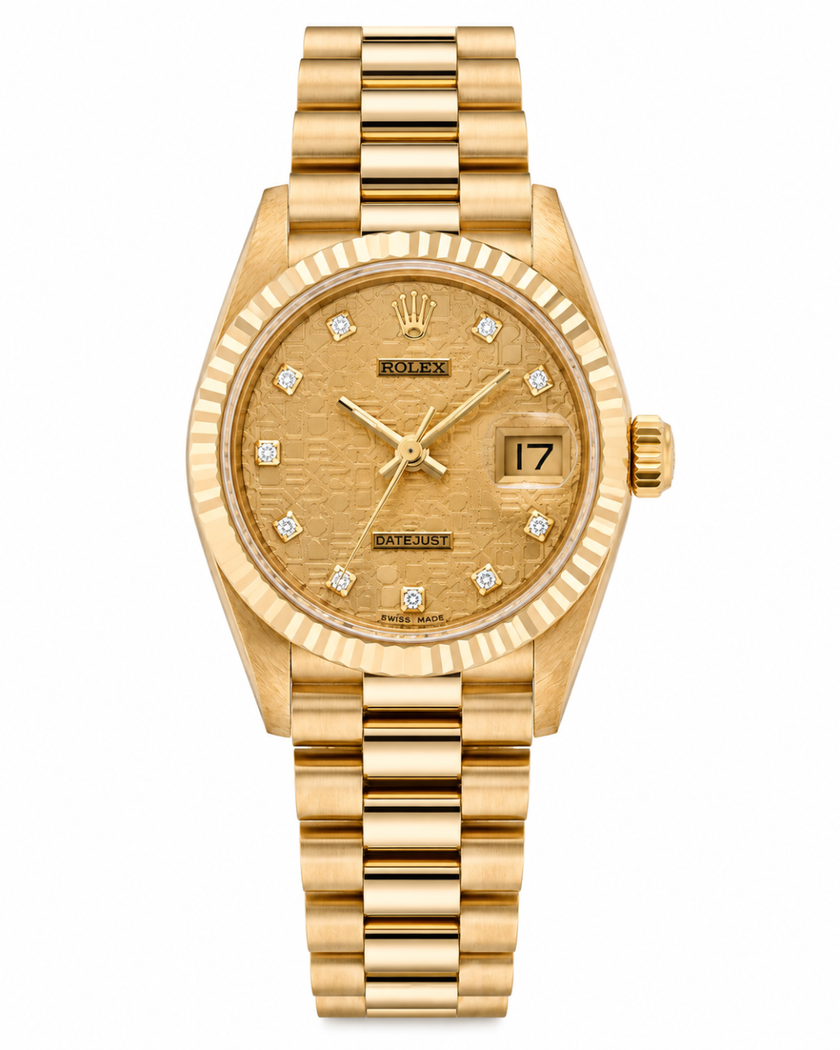 [Store Display] Rolex Datejust Champagne 26mm