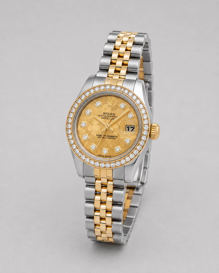 [Store Display] ROLEX Datejust Lady 26mm Gold Crystal/Diamond