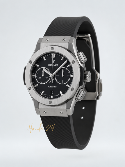 [Brand New] HUBLOT Classic Fusion Titanium Chronograph 42mm 541.NX.1171.RX