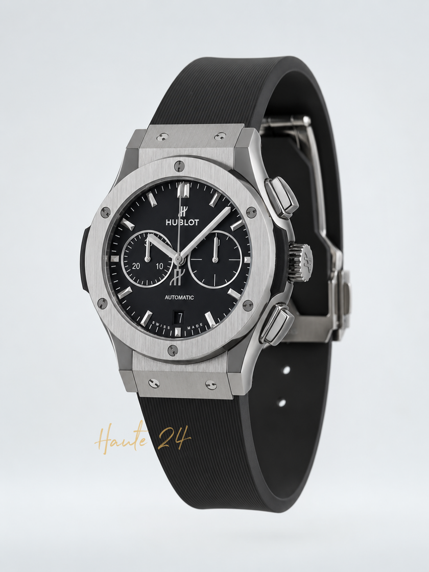 [Brand New] HUBLOT Classic Fusion Titanium Chronograph 42mm 541.NX.1171.RX