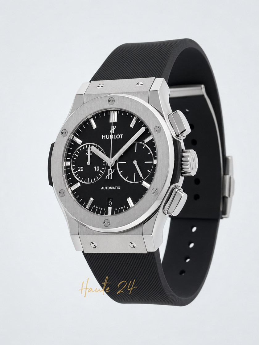 [Brand New] HUBLOT Classic Fusion Titanium Chronograph 45mm  521.NX.1171.RX
