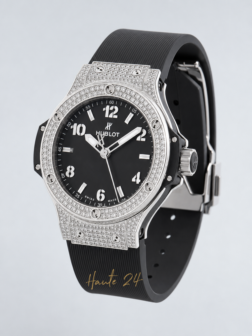 [Brand New] HUBLOT Big Bang 38 Steel Pave 38mm 361.SX.1270. RX.1704