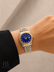 MATHEY-TISSOT Rolly III Crystal Blue Dial Ladies Watch