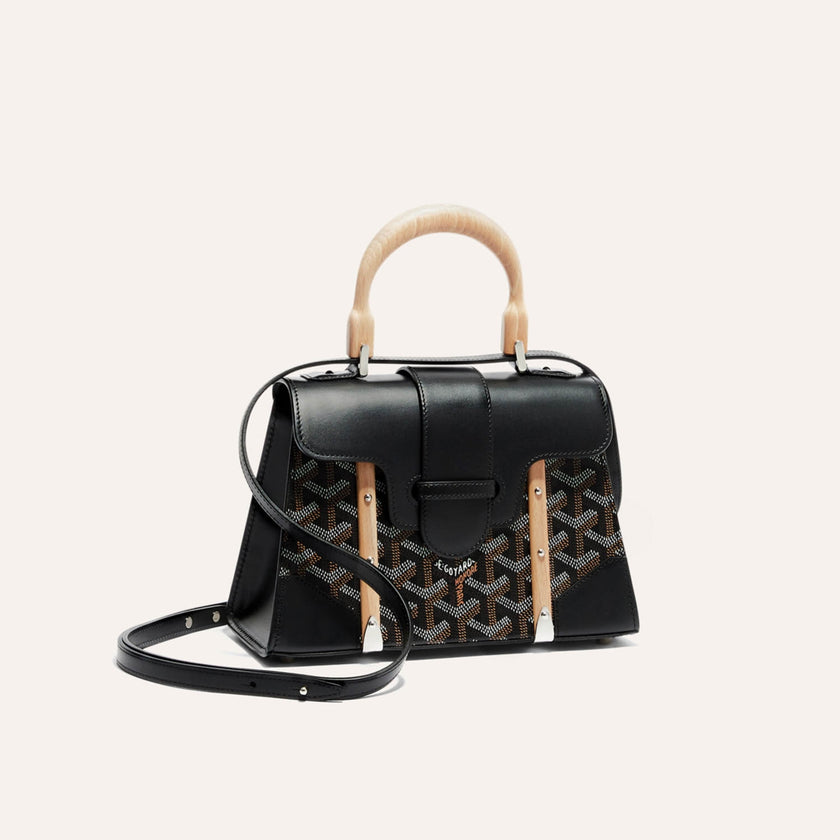 GOYARD Saigon Structured Mini Bag - Black