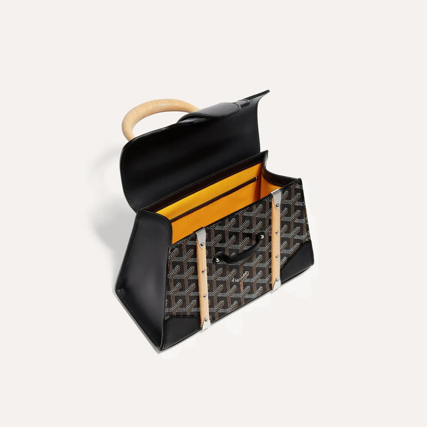 GOYARD Saigon Structured Mini Bag - Black