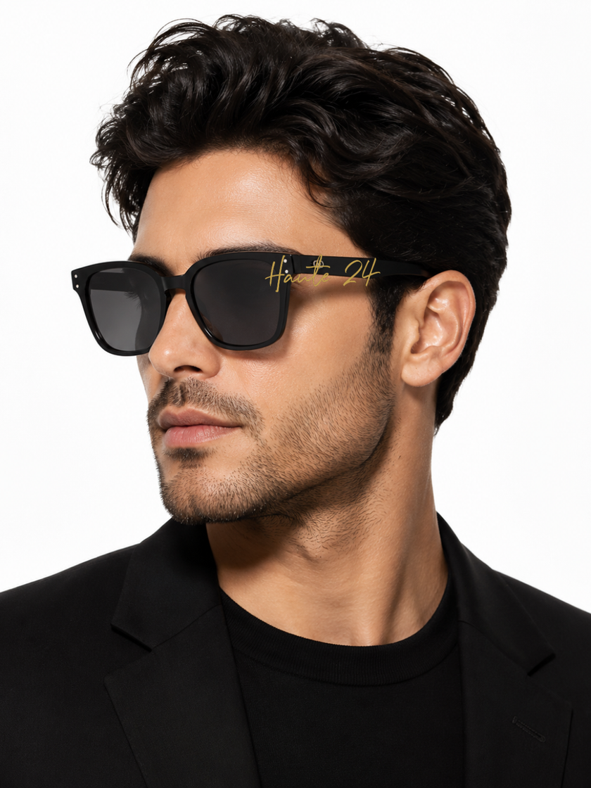 FERRAGAMO Grey Square Men's Sunglasses SF2846SCP 001 53
