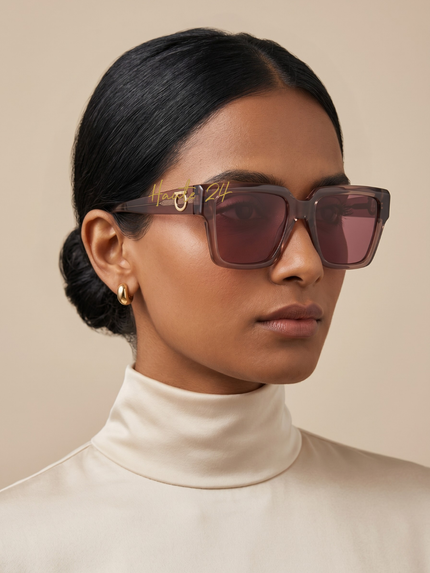 [At India] SALVATORE FERRAGAMO Green Square Ladies Sunglasses SF2014S 511 54