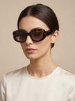 [At India] MARC JACOBS Brown Gradient Oval Ladies Sunglasses