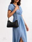 TORY BURCH Small Leather Shoulder Bag Black