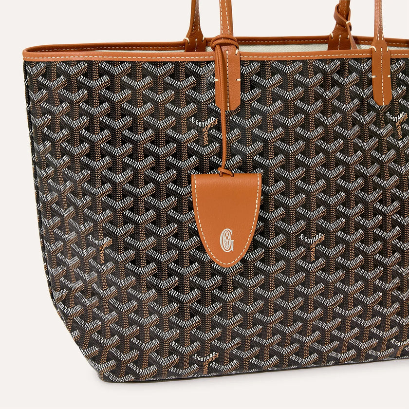 GOYARD Saint Louis PM Bag - Black & Tan