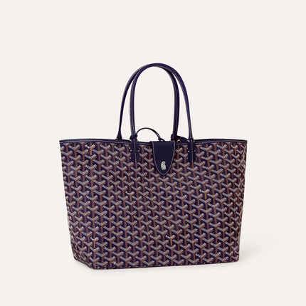 GOYARD Saint Louis PM Bag - Navy Blue