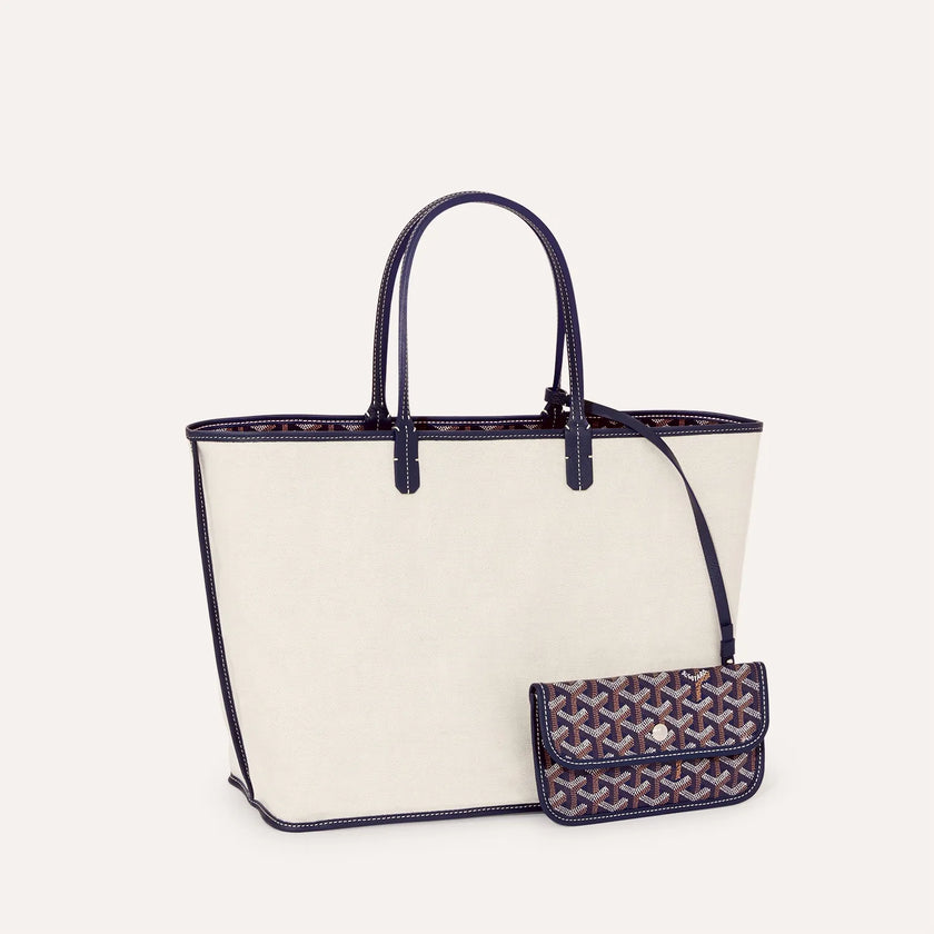 GOYARD Saint Louis PM Bag - Navy Blue