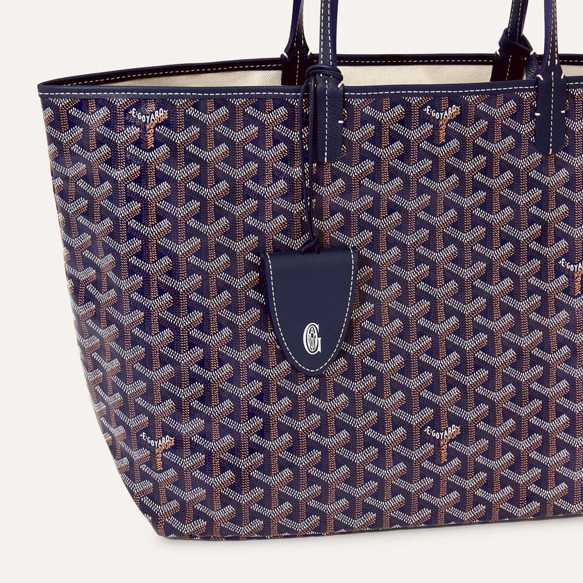 GOYARD Saint Louis PM Bag - Navy Blue
