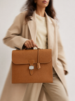 [Brand New] HERMES Sac a Depeches Light 1-37 Briefcase Gold