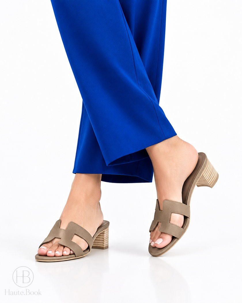 HERMES Sandals Oasis Etoupe Beige