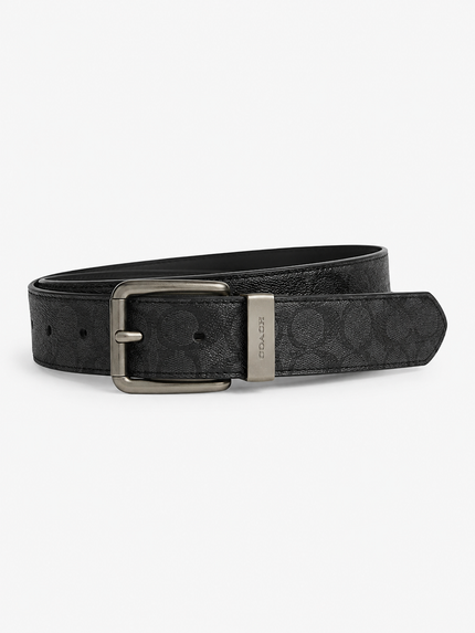 [At India] COACH Belt In Signature Canvas