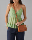 KATE SPADE Sutton Mini Flap Crossbody -  Warm Gingerbread