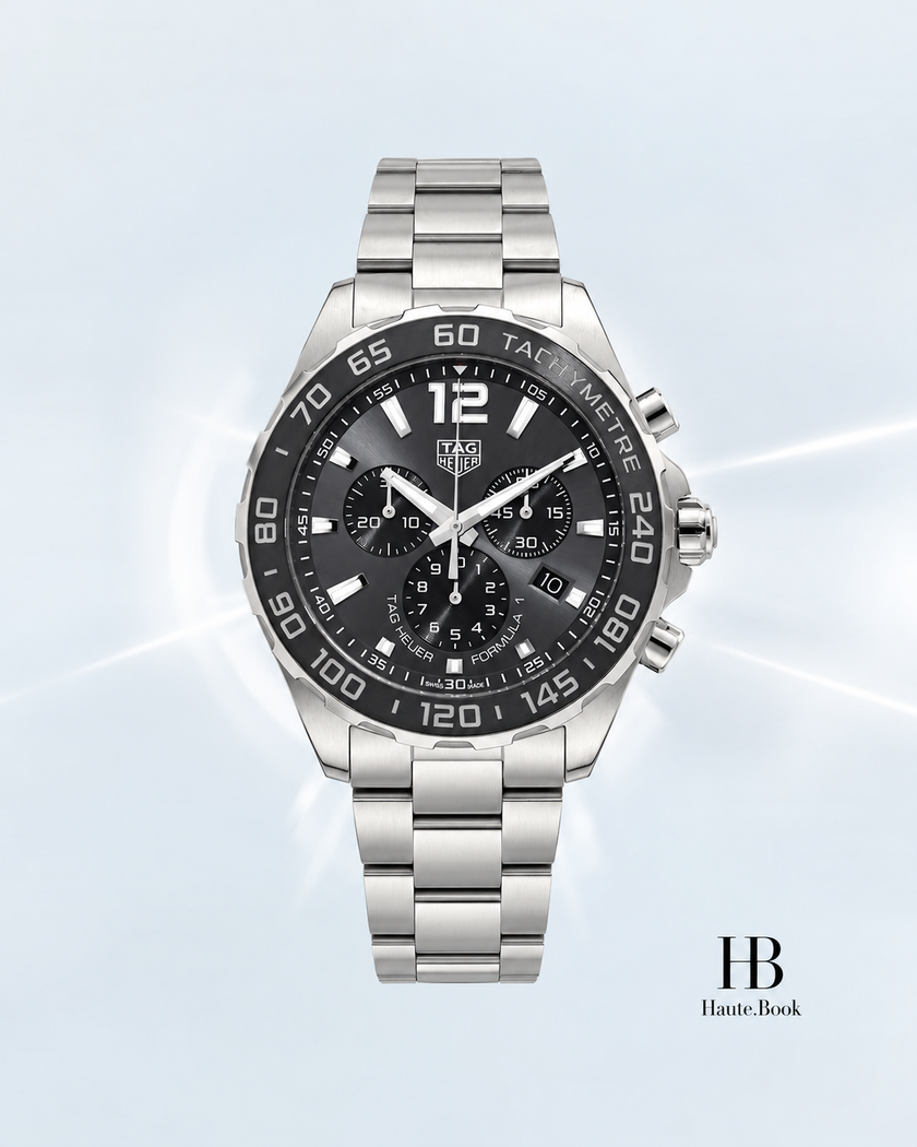TAG HEUER Formula 1 Chronograph Grey Dial Men's Watch 43mm