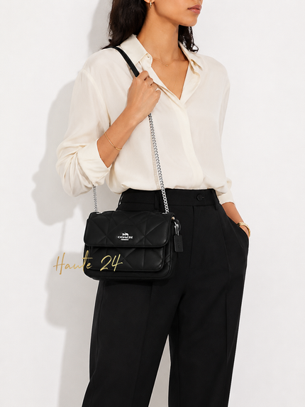 [At India] COACH Klare Crossbody 25 With Puffy Diamond Quilting