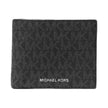 [At iNDIA] Michael Kors Cooper Logo Billfold Wallet With Passcase - Black
