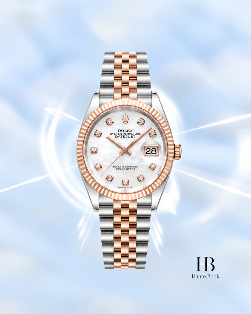 [Brand New] ROLEX Datejust 36 White Mother-of-Pearl Dial 126231 36 mm