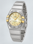 OMEGA Constellation 24Mm Diamond Dial Women'S Watch 123.20.24.60.57.002