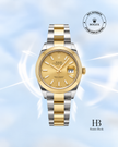 [Store Display] ROLEX Datejust 41 126303 Champagne Men's Watch