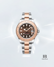 [Brand New] ROLEX Yacht-Master 37 Chocolate Dial 268621 37 mm
