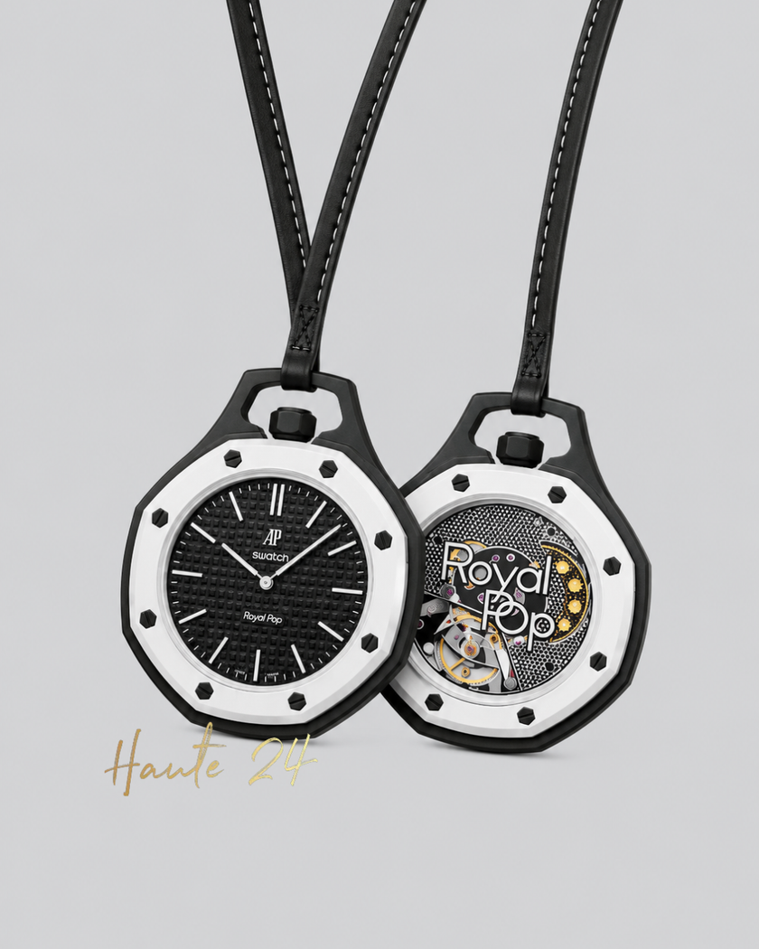 [Brand New] Swatch AP Audemars Piguet Royal Pop Pocket Watch SSX03L101N