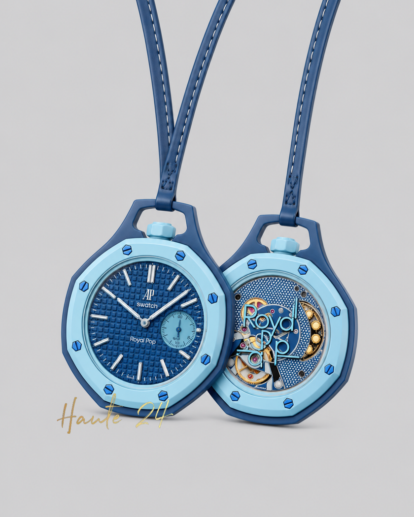 Swatch AP Audemars Piguet Royal Pop Pocket Watch