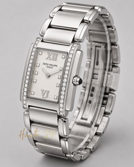 [Store display] Patek Philippe Twenty-4 Steel Diamond 4910/10A-011 30mm