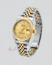 [At India] [Store Display Model] ROLEX Datejust Champagne Diamond Dial Ladies Watch 26 mm