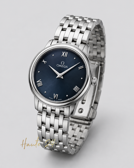 OMEGA De Ville Prestige 28 mm Green Dial 434.10.28.60.10.001 (New)