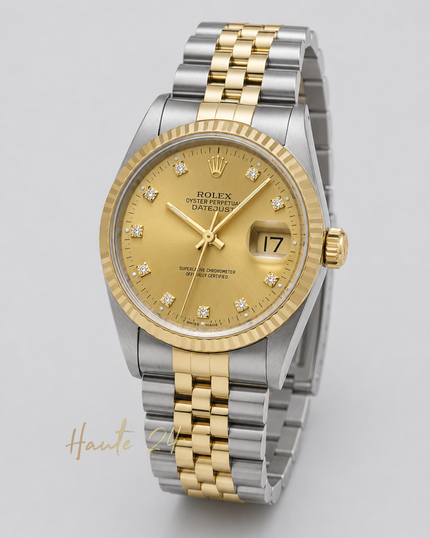 [Store Display] Rolex Datejust Champagne 16233G 36mm