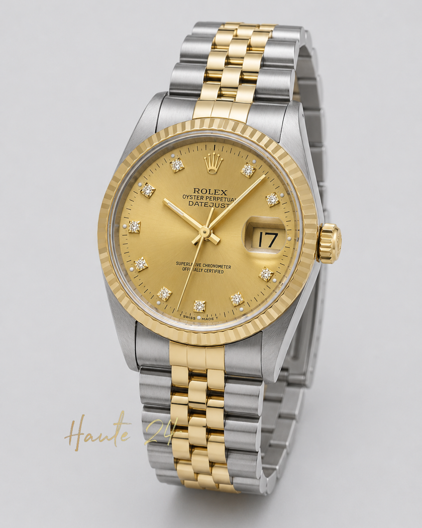 [Store Display] Rolex Datejust Champagne 16233G 36mm