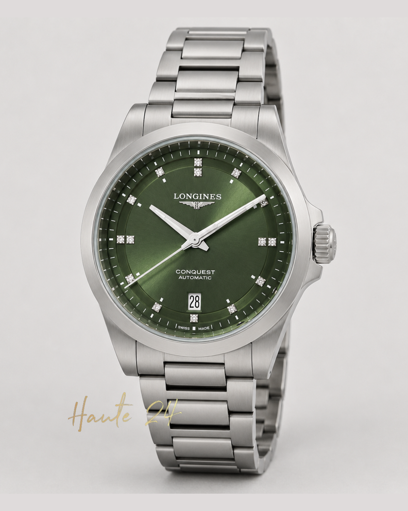 [Brand New] Longines Conquest Automatic L3.320.4.07.6 30mm