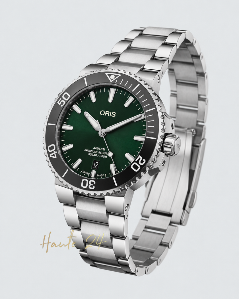 [Brand New] Oris Aquis Date 01 733 7766 4157-07 8 22 05PEB 41.5mm