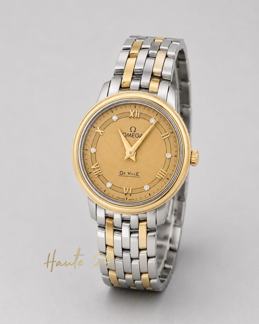 [Brand New] Omega De Ville Prestige 424.20.27.60.58.004 27mm