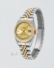 [Store Display] Rolex Datejust 69173 Champagne 26mm