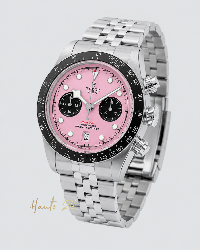 TUDOR Black Bay Chrono Stainless Steel Pink DialM79360N-0019 41mm