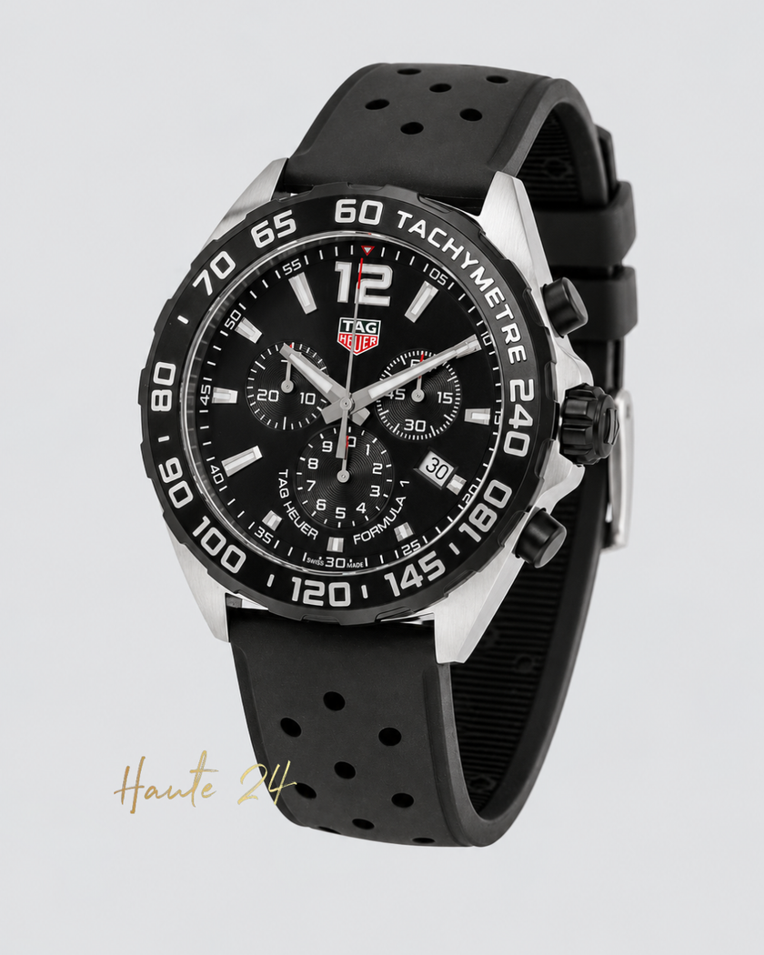 Tag Heuer  Formula 1 Chronograph Black Dial CAZ1010.FT8024 43mm