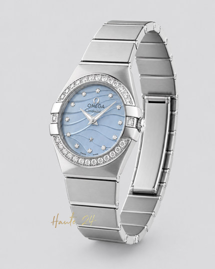 [Brand New] OMEGA Constellation Brushed Quartz 123.15.24.60.57.001 24mm