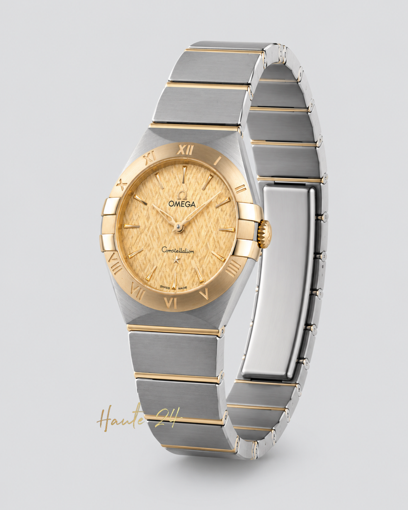 [Brand New] Omega Constellation Brushed Quartz 131.20.28.60.08.001 28mm