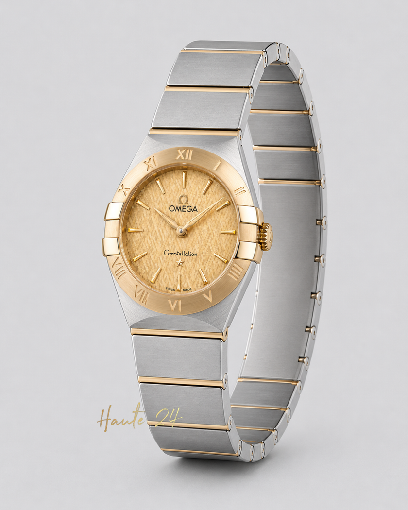[Brand New] OMEGA Constellation Brushed Quartz 131.20.28.60.08.001 28mm