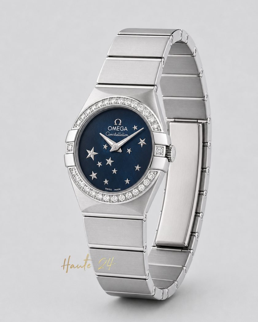 [Brand New] OMEGA Constellation Brushed Quartz 123.15.24.60.03.001 24mm